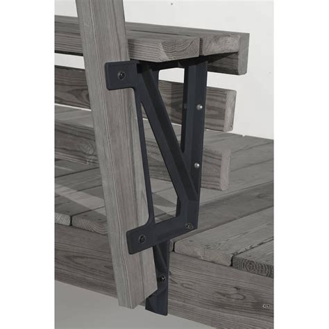 metal brackets to attach deck|outdoor metal bench brackets.